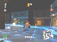 une photo d'Ã©cran de Muppet RaceMania sur Sony Playstation